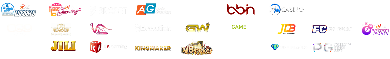 Danh sách nhà cung cấp trò chơi đối tác 6789ps com